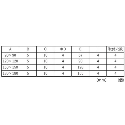 フジテック アイアンL型金具 ブラック 90x90