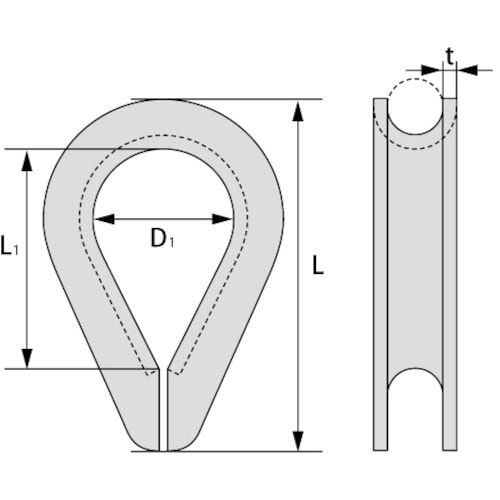 TAIYO ワイヤコース ドブ 6mm(30126