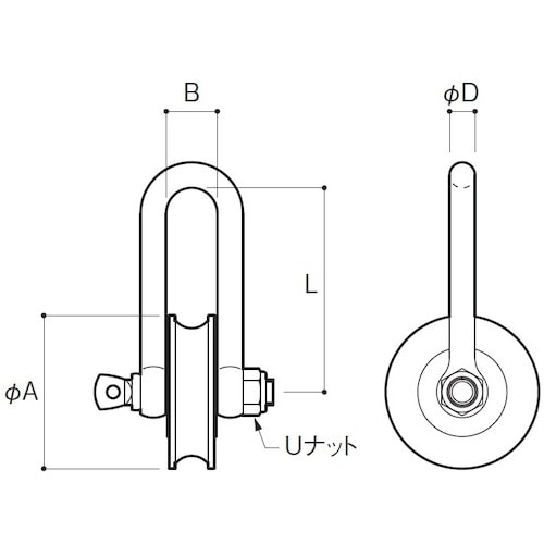 ふじわら プーリーシャックル
