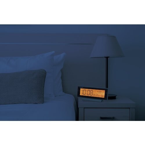 SEIKO 自動点灯デジタル電波時計