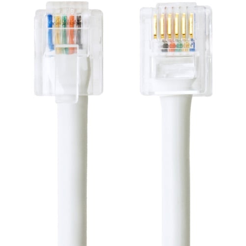 MCO 電話機コード 6極6芯 3m 白