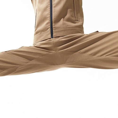 アイトス ムービンカットノータックワークパンツ A