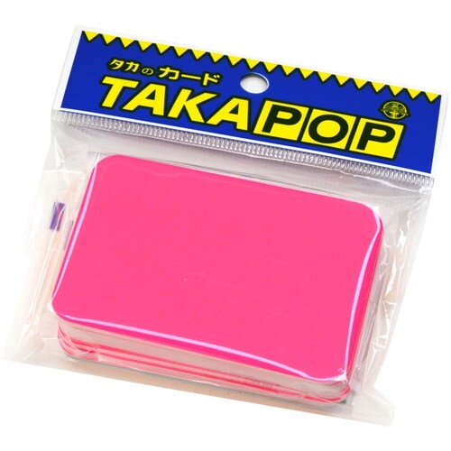 ササガワ POP ケイコーカード 中 桃 1403