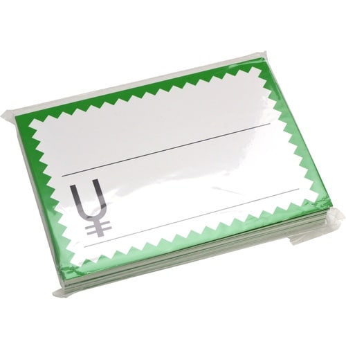 ササガワ POP カード 中 グリーン枠 ¥ 16