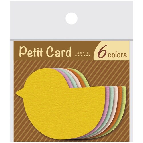 ササガワ POP ぷちカード ヒヨコ 中 1607