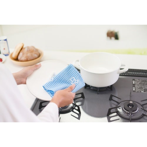 オカ Ag+除菌イヤなニオイのしない不織布ふきん(