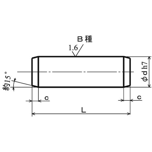 SUNCO SUS 平行ピン(B種 5 X 60