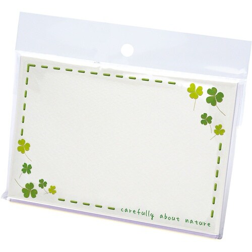 ササガワ POP ショーカード はがきサイズ クロ