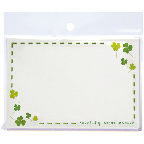 ササガワ POP ショーカード はがきサイズ クロ