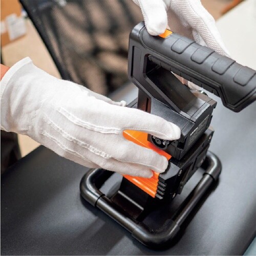 岡潮 コットン100%手袋(すべりどめ付き) 12