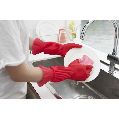 ダンロップ 天然ゴム プリティーネ Lレッド