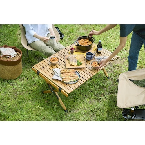 IRIS 104906 ウッドロールテーブル