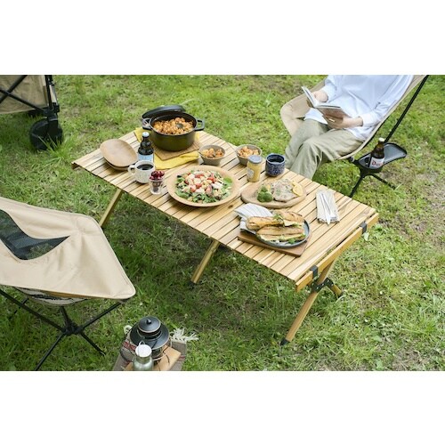 IRIS 104907 ウッドロールテーブル