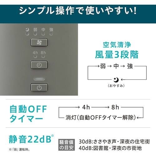 IRIS 298069 単機能空気清浄機 10畳