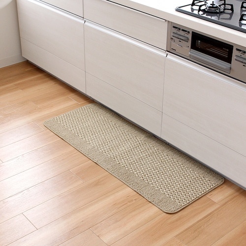オカ 優踏生洗いやすいキッチンマット 45×120