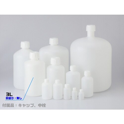 KOKUGO PE細口瓶 白 3L