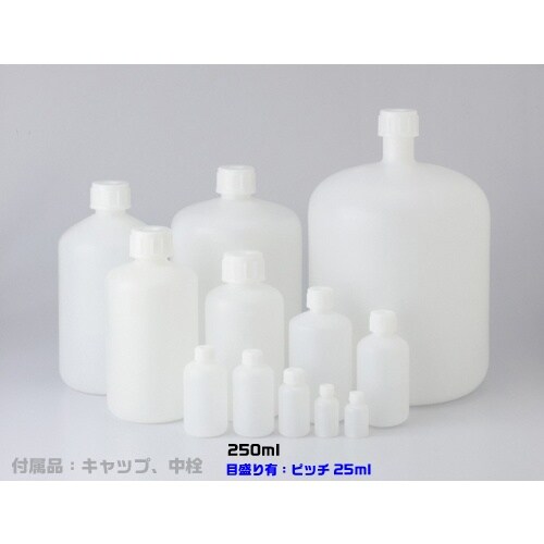 KOKUGO PE細口瓶 白 250ml