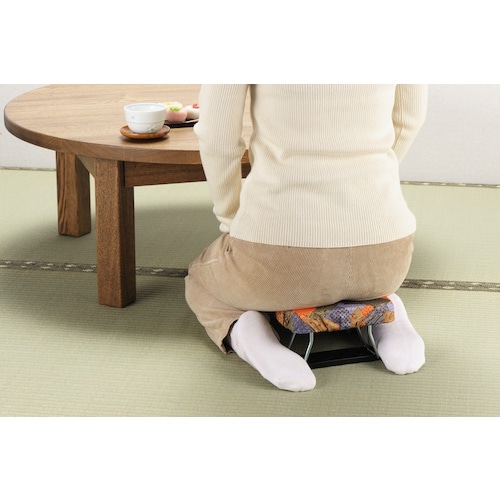 オークス 正座椅子 NEWらくっこ(小)巾着袋付