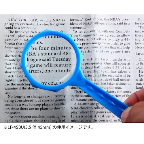 池田レンズ ファンシールーペ 赤