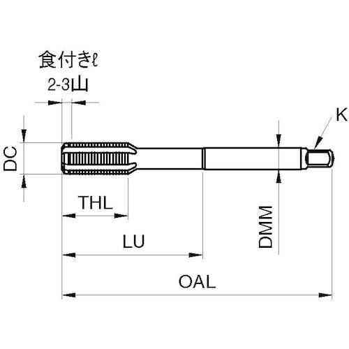 GUHRING フルートレスタップ 高能率用 Pi