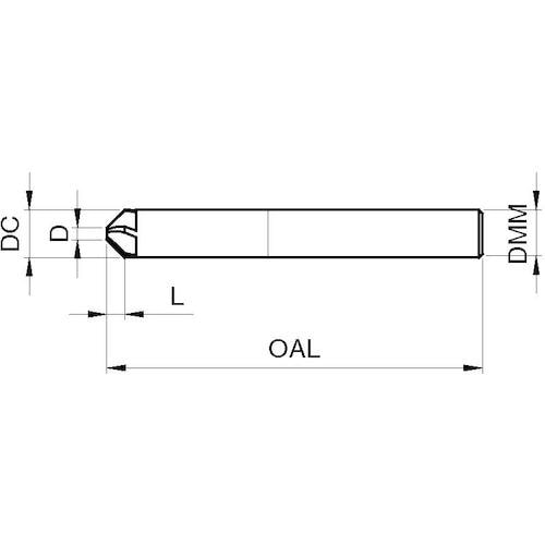 GUHRING 汎用 高能率面取りカッタ レギュラ