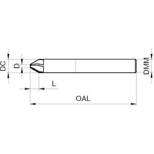 GUHRING 汎用 高能率面取りカッタ レギュラ