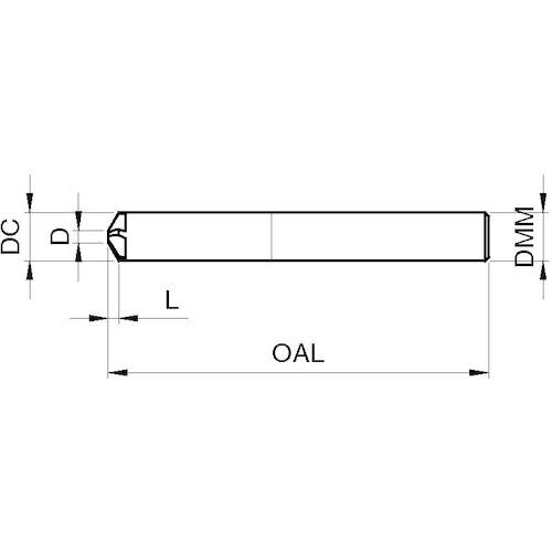 GUHRING 汎用 高能率面取りカッタ レギュラ