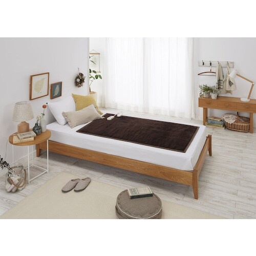 IRIS 513905 電気しき毛布 フランネル調