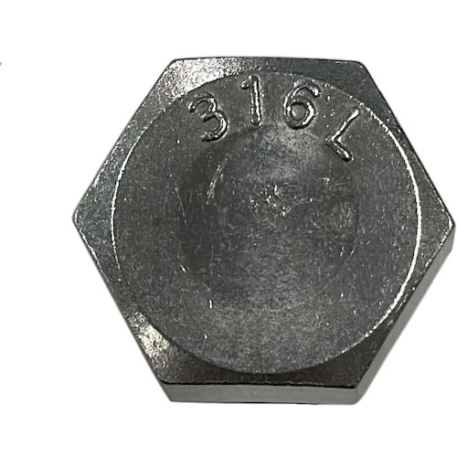 コノエ 六角ボルト 半ねじ SUS316L 16x