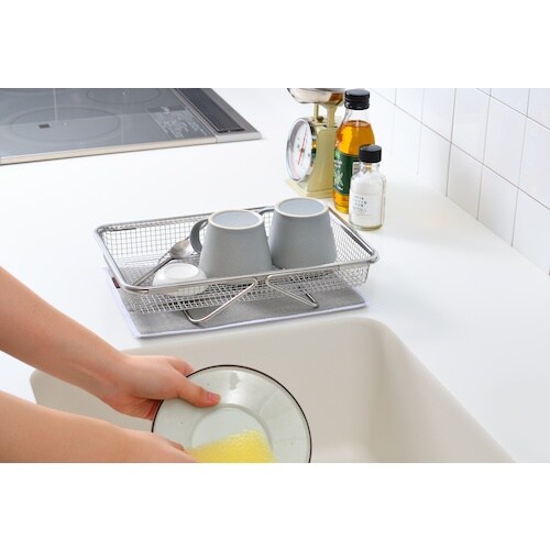 オークス ステンレス製水切り シンクの中でも外でも