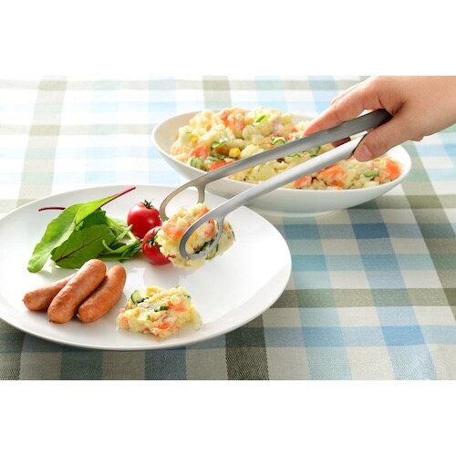 オークス ステンレストング あげものトング LS1