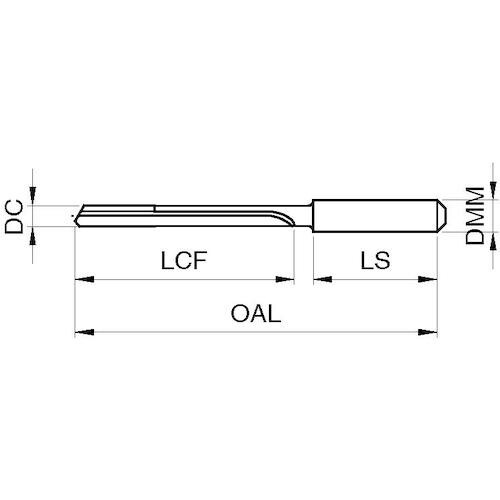 GUHRING ソリッドガンドリル 75xD EB