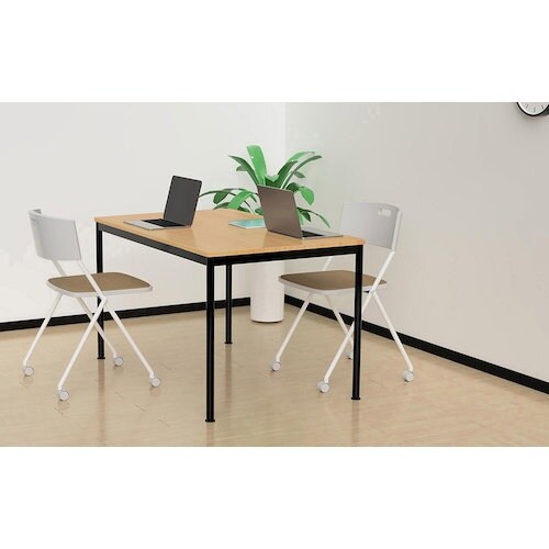 ナカバヤシ フラットテーブル オークブラック 12