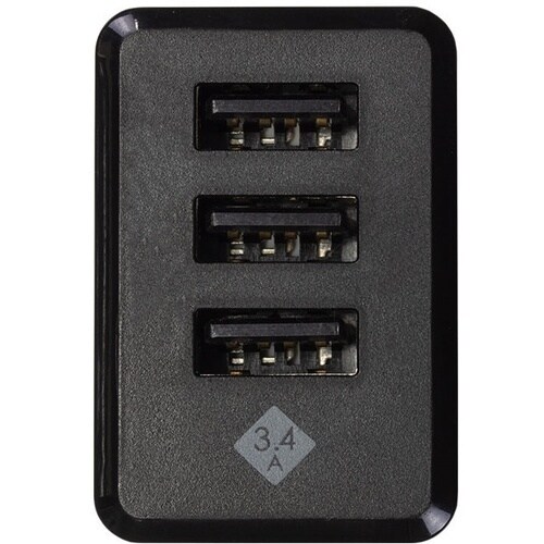 ナカバヤシ USB充電器 3.4A 3ポートUSB