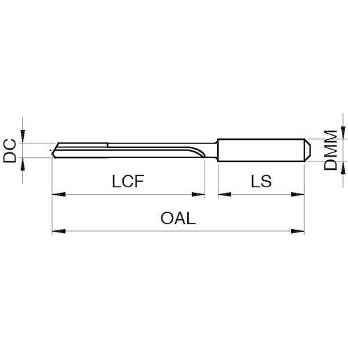 GUHRING ソリッドガンドリル 75xD EB