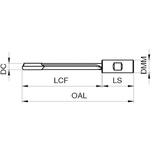 GUHRING ロウ付けガンドリル 80xD EB