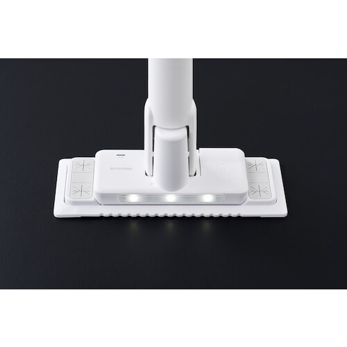 IRIS 297868 電動フロアワイパー ホワイ