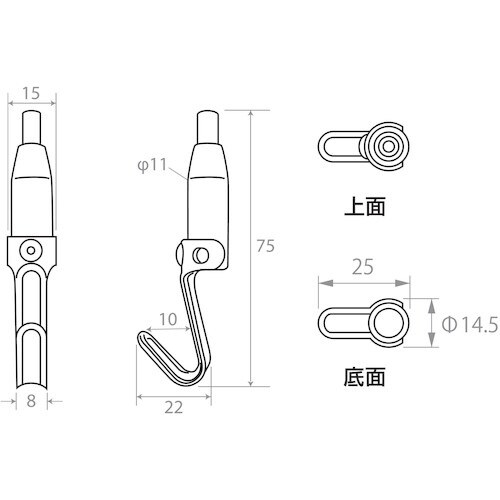 福井金属工芸 ワイヤー自在25 径1.5mm 長さ
