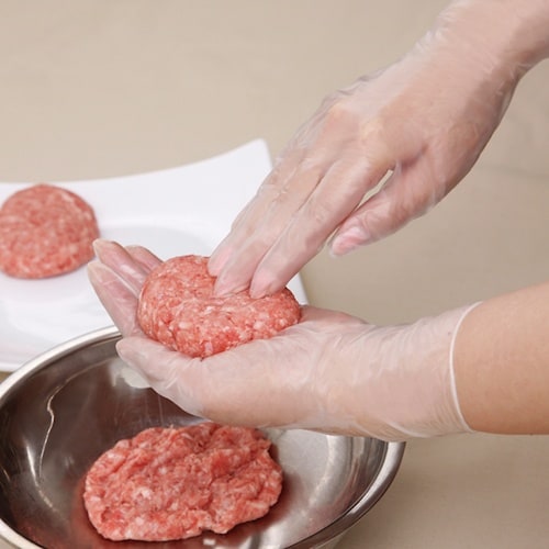 クイン クイン キッチンビニール手袋(50枚入)L