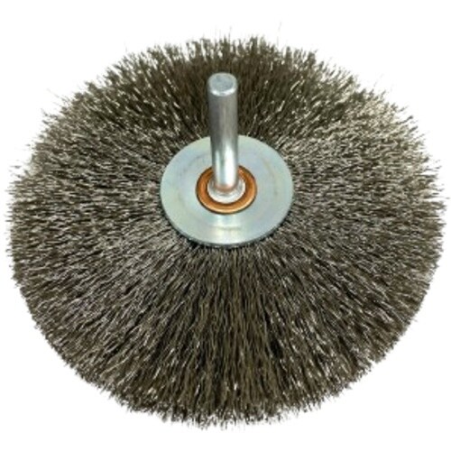 高島産業 軸付ホイールブラシ ホイール型軸付 10