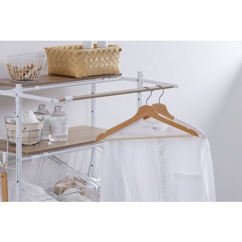 IRIS 105745 バスケット付き伸縮スタイル