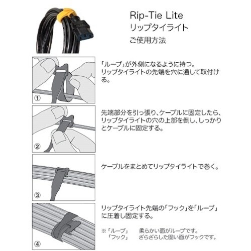 RIP−TIE リップタイライト 12.7mmX1