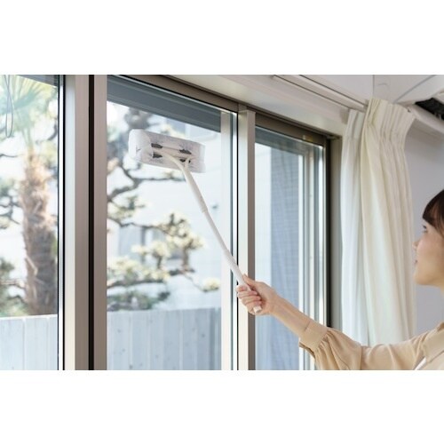 コンドル シートで洗える窓&網戸ワイパー伸縮柄
