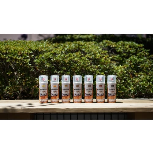 アサヒペン 水性ニススプレー 300ML 透明(ク