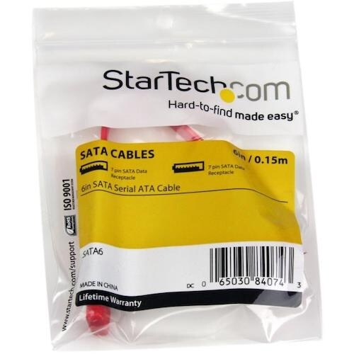 StarTech SATAケーブル/15cm/ラッ