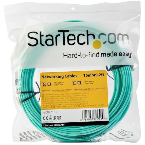 StarTech 光ファイバーケーブル/15m/O