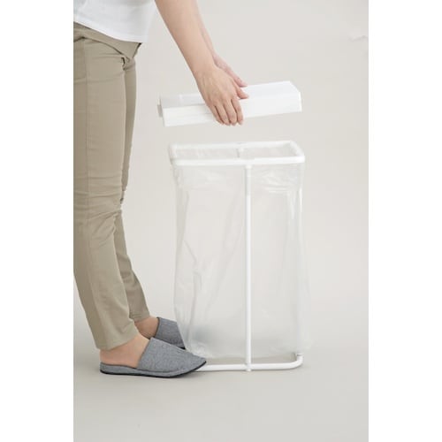 TONBO ユニード分別ポリ袋ホルダーホワイト