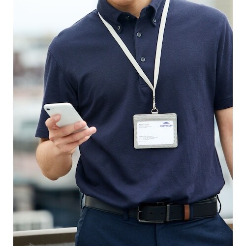 レイメイ グロワール IDホルダー グレー