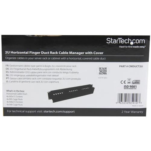 StarTech サーバーラック金具/ケーブルマネ