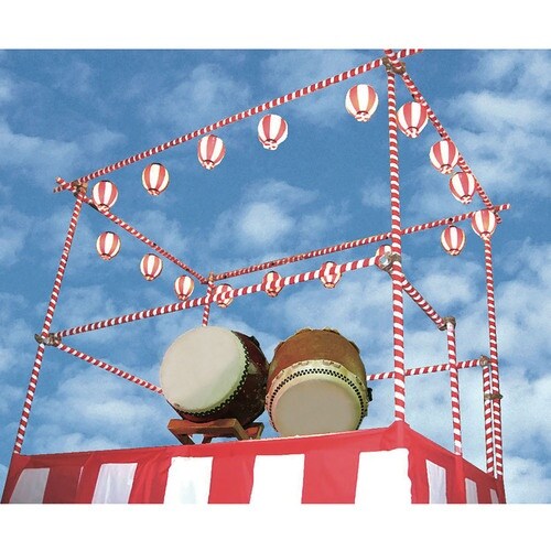 ササガワ 紅白テープ 紅白テープ 50m巻